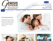 Tablet Screenshot of genesispl.com